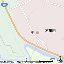 福島県二本松市戸沢不川田7周辺の地図