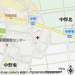新潟県長岡市中野東2835周辺の地図
