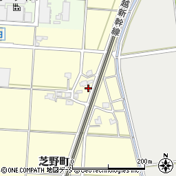 新潟県見附市芝野町甲-328周辺の地図