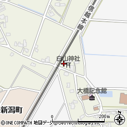 新潟県見附市下鳥町周辺の地図