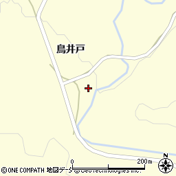 福島県二本松市田沢鳥井戸周辺の地図