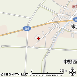 新潟県長岡市末宝435周辺の地図