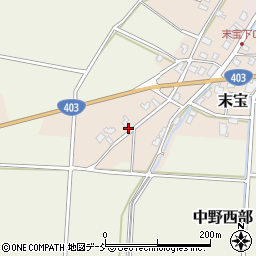 新潟県長岡市末宝416周辺の地図