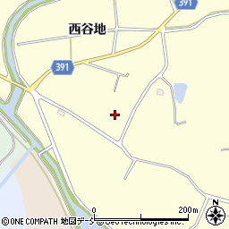 福島県南相馬市小高区村上西谷地南坪周辺の地図