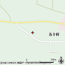 福島県猪苗代町（耶麻郡）三ツ和（西林）周辺の地図