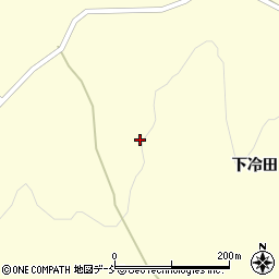 福島県浪江町（双葉郡）南津島（下冷田）周辺の地図