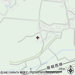 福島県磐梯町（耶麻郡）更科（下り）周辺の地図