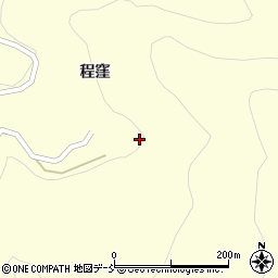 福島県西会津町（耶麻郡）睦合（宮ノ下丙）周辺の地図