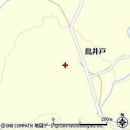 福島県二本松市田沢萩平周辺の地図