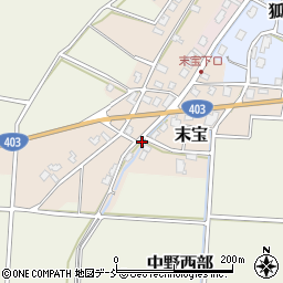 新潟県長岡市末宝523周辺の地図