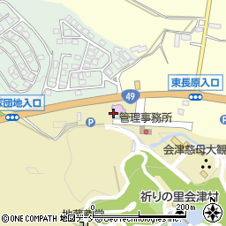 福島県会津若松市河東町浅山堂ケ入丙周辺の地図