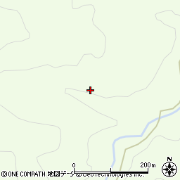 福島県耶麻郡西会津町野沢上新田甲周辺の地図