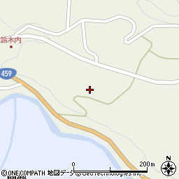 福島県二本松市上長折鈴木内周辺の地図