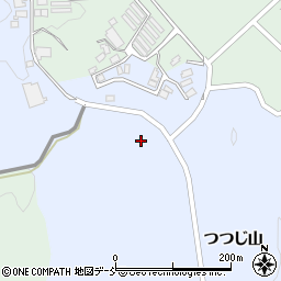 福島県二本松市西勝田つつじ山79周辺の地図