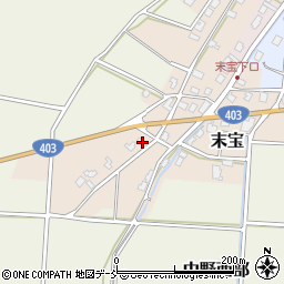 新潟県長岡市末宝2987-1周辺の地図