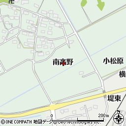 福島県会津若松市河東町南高野南高野周辺の地図
