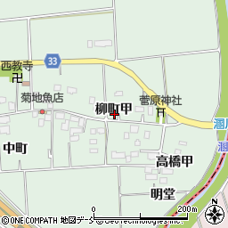 福島県河沼郡湯川村桜町周辺の地図