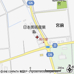 株式会社小野屋漆器店　湯川工場周辺の地図