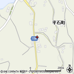 福島県二本松市平石町279周辺の地図