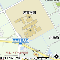 市立河東学園小学校周辺の地図