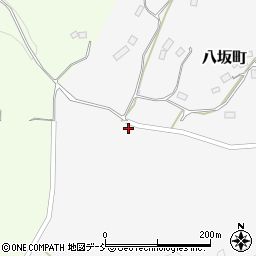 福島県二本松市八坂町772周辺の地図