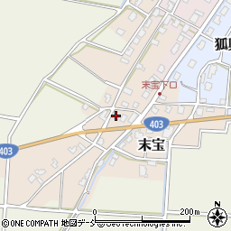 新潟県長岡市末宝401周辺の地図