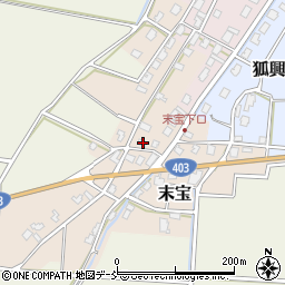 新潟県長岡市末宝429周辺の地図