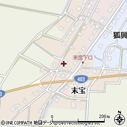 新潟県長岡市末宝520周辺の地図