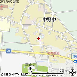 新潟県長岡市中野東3084周辺の地図