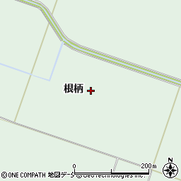 福島県南相馬市小高区福岡（根柄）周辺の地図