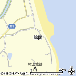 福島県南相馬市小高区村上舘腰周辺の地図