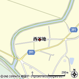 福島県南相馬市小高区村上（西谷地）周辺の地図