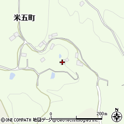 福島県二本松市米五町545周辺の地図