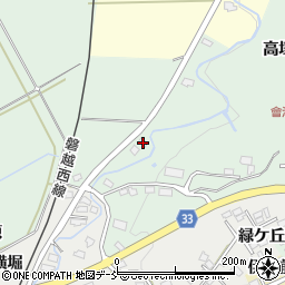 福島県会津若松市河東町南高野小松原20周辺の地図