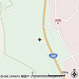 福島県二本松市太田馬乗周辺の地図