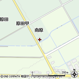 福島県会津若松市河東町熊野堂南原周辺の地図