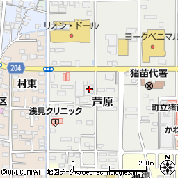 福島県耶麻郡猪苗代町芦原63周辺の地図