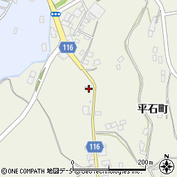 福島県二本松市平石町251周辺の地図