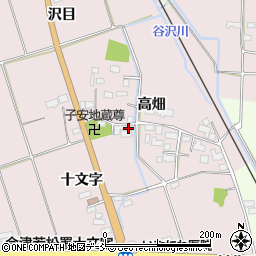 福島県会津若松市河東町谷沢沢目甲周辺の地図