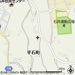 福島県二本松市平石町401周辺の地図