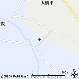 福島県大玉村（安達郡）玉井（上額沢）周辺の地図