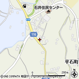 福島県二本松市平石町242周辺の地図