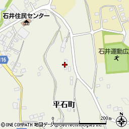 福島県二本松市平石町390周辺の地図