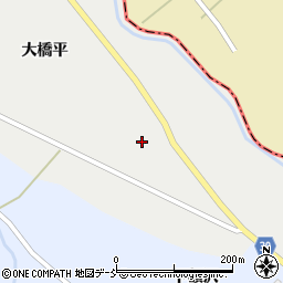 本宮土湯温泉線周辺の地図