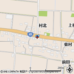 福島県会津坂下町（河沼郡）宮古（中西）周辺の地図