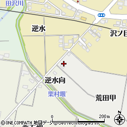 福島県会津坂下町（河沼郡）白狐（荒田甲）周辺の地図