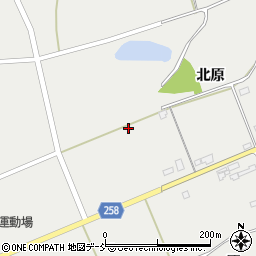 福島県南相馬市小高区飯崎北原1-42周辺の地図