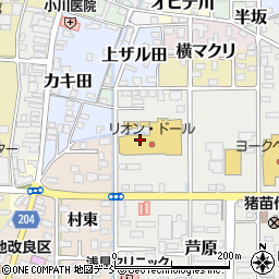 有限会社徳江生花店　リオン・ドール店周辺の地図