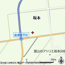 蔵王リース株式会社会　津坂下インター営業所周辺の地図