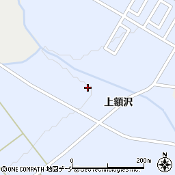 福島県大玉村（安達郡）玉井（額沢）周辺の地図